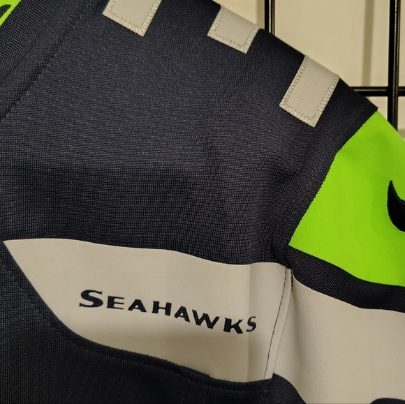 Seattle Seahawks Nike Russell Wilson On Field NFL Football Jersey - Picture 6 of 13